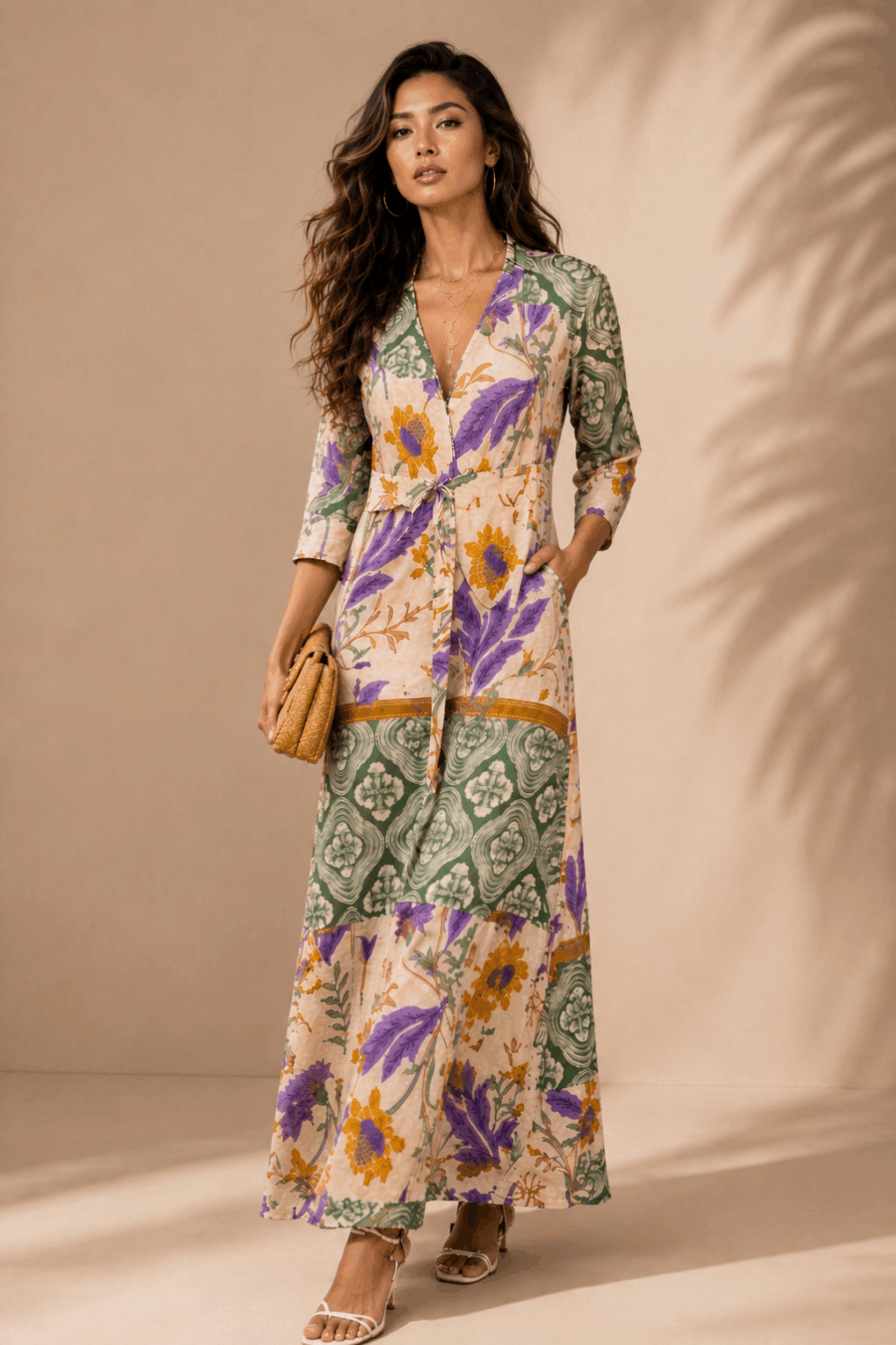Tunika im Floralem Print